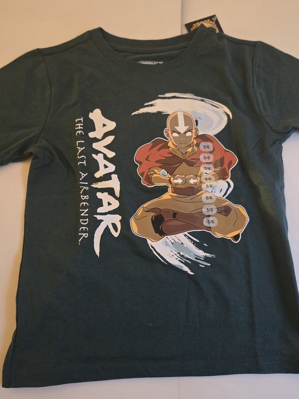 Nickelodeon Avatar The Last Airbender Dark Green Tee